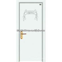 Puerta MDF con acabado en PVC (JKD-8121) para el dormitorio y cuarto de baño del PVC puerta